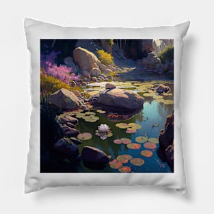 The carp pond Pillow