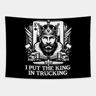 I put the King in Trucking Tapestry