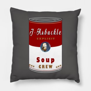 J-Arbuckle "Soup Crew" design Pillow