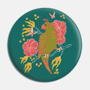 Parrot Paradise Pin