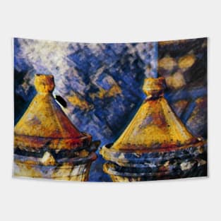 Moroccan Tagine Oil Painting Gift Tapestry