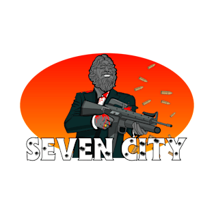 Scarface - Blood Sunset Seven City T-Shirt