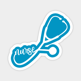 Stethoscope Nurse Script Gift Magnet