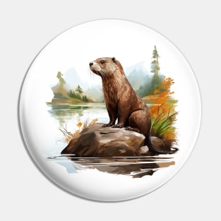 River Otter Pin