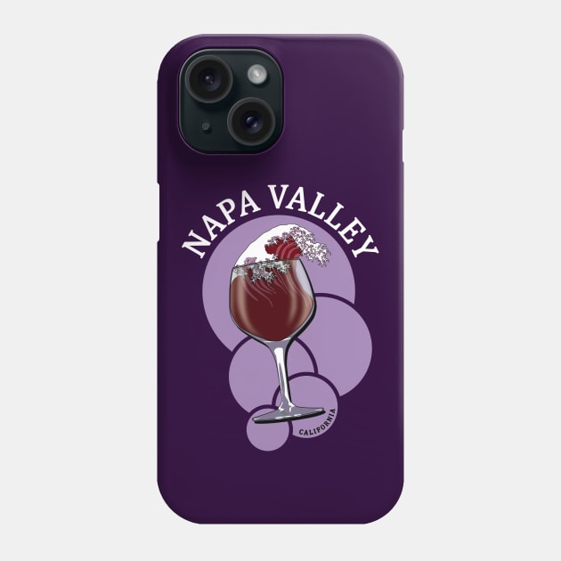 Napa Valley California Wine Phone Case by TMBTM