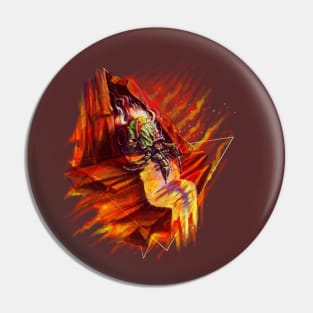 Seismic Hermit Pin