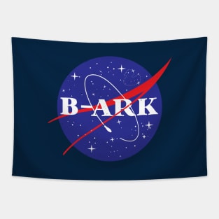 Hitchhikers Guide B-Ark Nasa Parody Tapestry