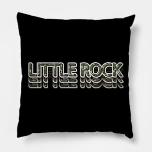 Little Rock Arkansas Pillow