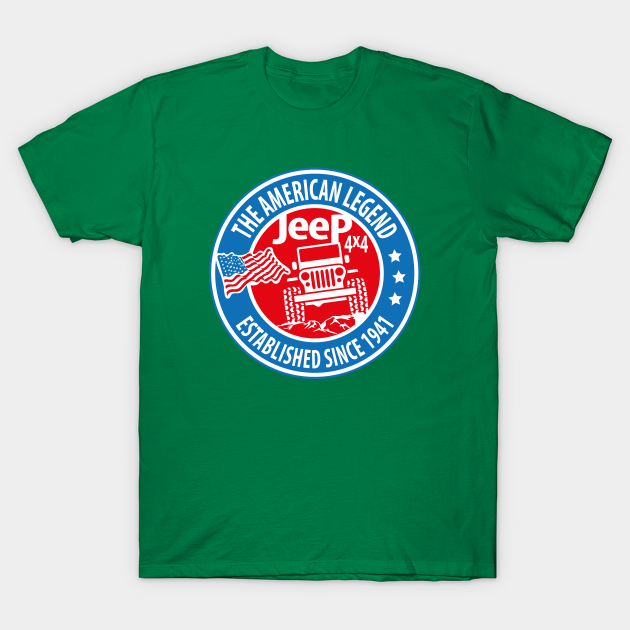 Discover Jeep - American legend - Jeep - T-Shirt