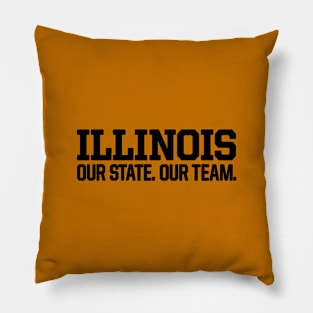 U of I Basketball Pillow