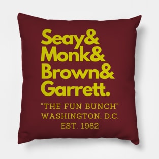 Washington's Fun Bunch! Pillow