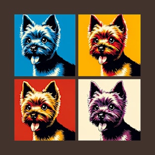 Norwich Terrier Pop Art - Dog Lovers T-Shirt