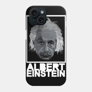 Albert Einstein Whitney Text Phone Case
