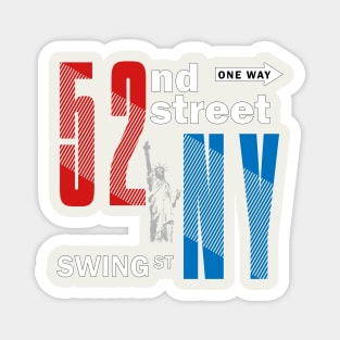 52nd street Magnet