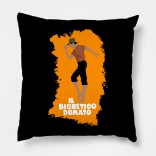 Il Bisbetico Domato Tribute: Adriano Celentano Classic Tee - The Taming of the Scoundrel Pillow