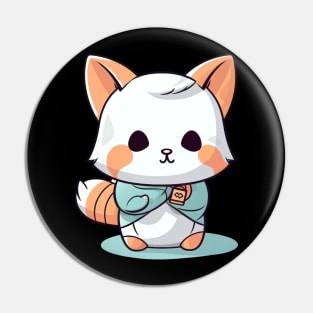 This fox is a martial arts master Pin