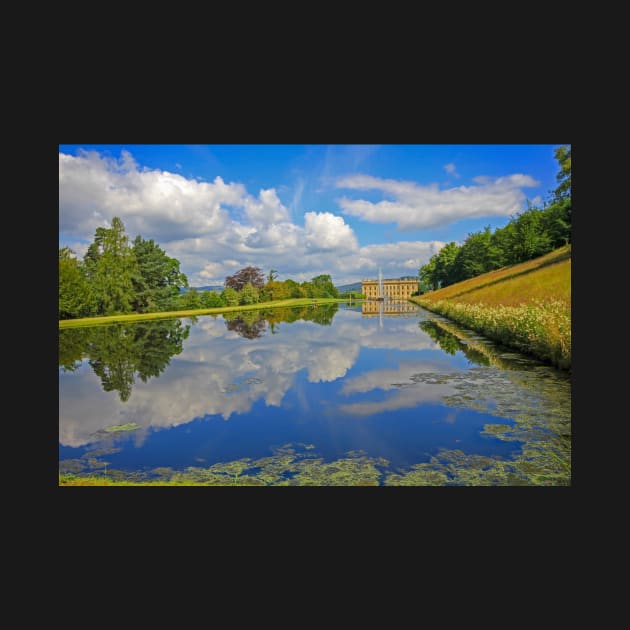 Beautiful reflections at Chatsworth, Derbyshire Peak district by Itsgrimupnorth