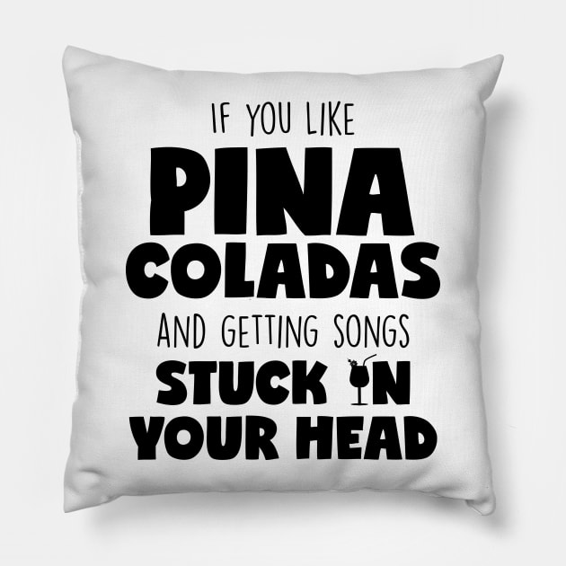 Pina Coladas Pillow by McMeggieG