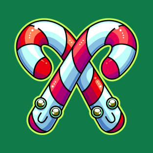 Candy Cane Twins T-Shirt