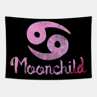 MoonChild Cancer Zodiac Tapestry