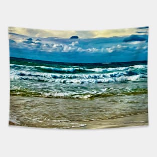 The Golden Shoreline Tapestry