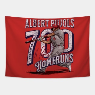 Albert Pujols St.Louis 700 Home Runs Wave Tapestry