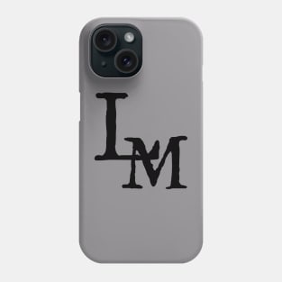 Loremen Baseball logo BLACK Phone Case