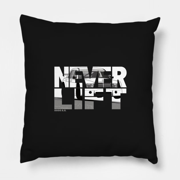 NEVER LIFT Pillow by 8800ag