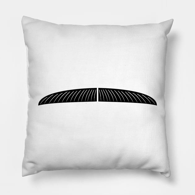 Moustache! Pillow by SWON Design