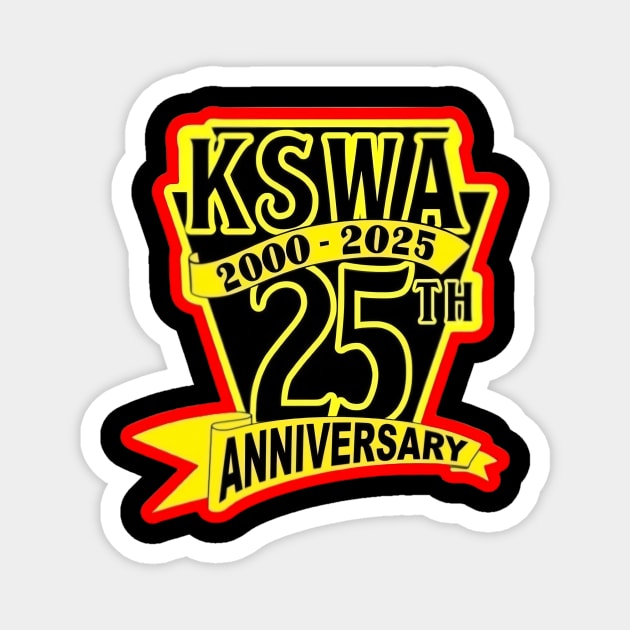 KSWA 25th Anniversary Magnet by KSWA Wrestling