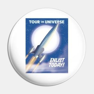 Tour the Universe! Enlist today! Pin