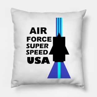 Air Force Super Speed USA Pillow