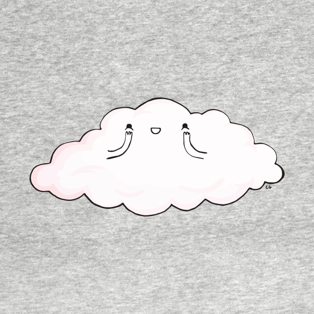 Discover happy cloud - Cloud - T-Shirt