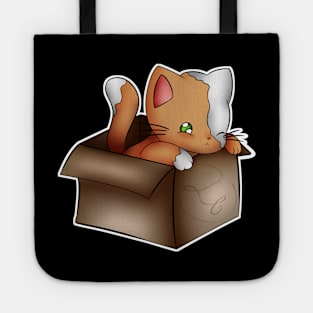 kitty box n1 Tote