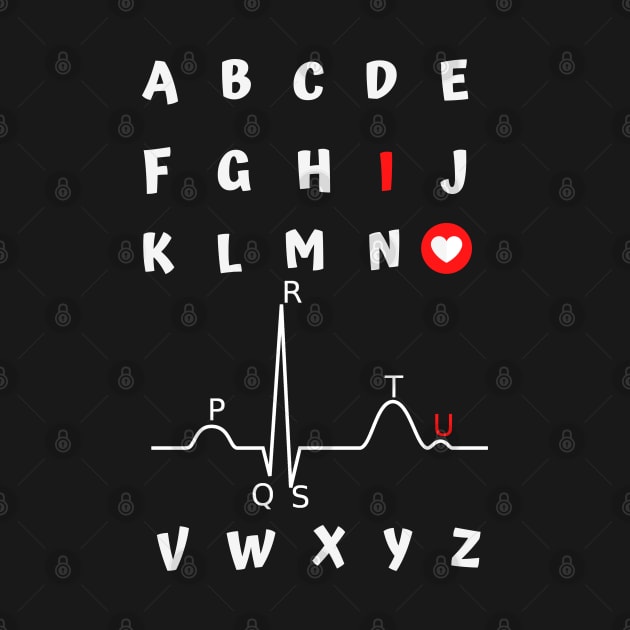 QRS Complex Wave Valentine Theme by Emy wise