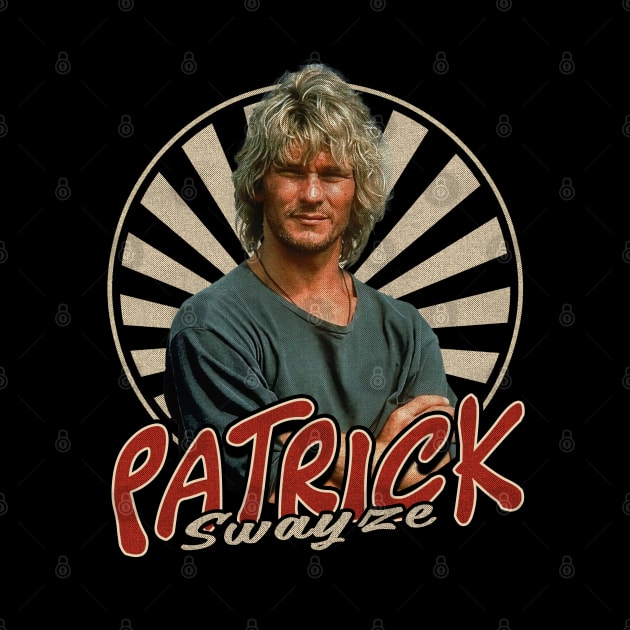 Vintage Circle Patrick Swayze by Motor Ilang