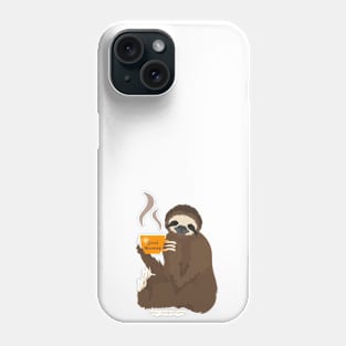 Good Morning Sloth Phone Case