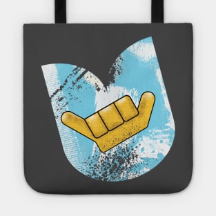 Hang 10 Aloha Hang Loose Grunge Surf Shop Retro Tote