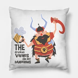 The Drunken Vikings Pillow