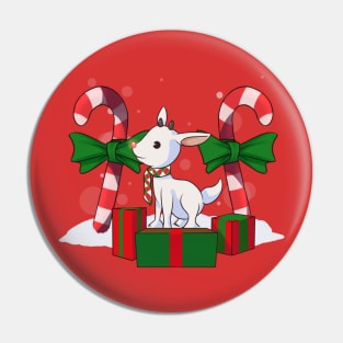 Red-Nosed Reindeer Pin