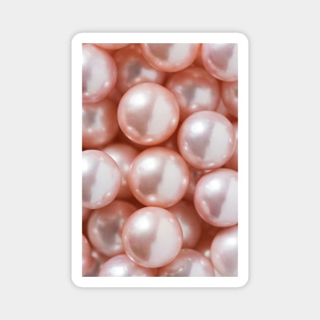 Pink Pearls Magnet by NewburyBoutique