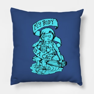 Arcade Fire - My Body is a Cage - Illustrated Lyrics Pillow