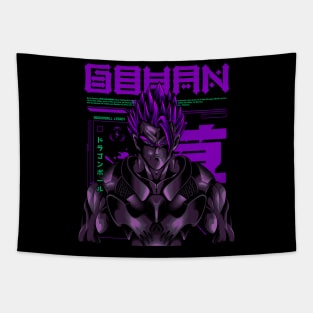 Saiyan Cyborg Tapestry