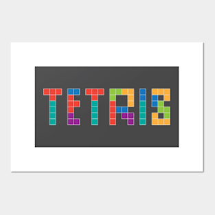 Tetris Posters And Art Prints Teepublic