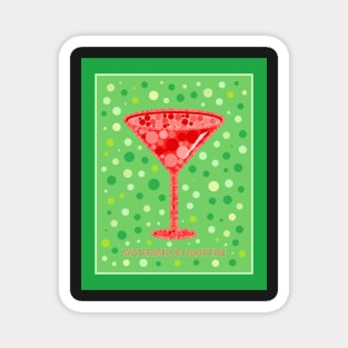 Watermelon Martini | Cocktail | Pop Art Magnet