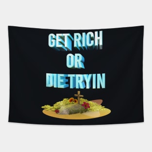 Get rich or die tryin Tapestry