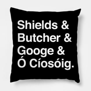 My Bloody Valentine List Pillow