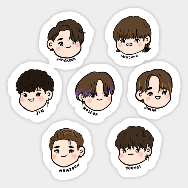bts fake love bts sticker teepublic