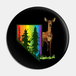 Nevada Pride - Deer Pin