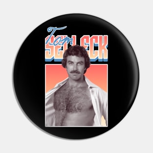 Tom selleck Pin